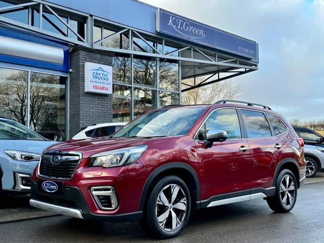Subaru Forester 2.0 e-Boxer XE Premium SUV 5dr Petrol Hybrid Lineartronic 4WD Euro 6 (s/s) (150 ps) SUV Hybrid RED
