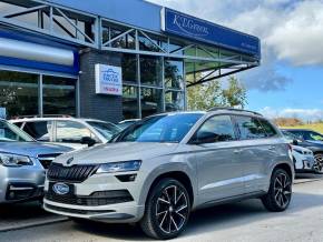 SKODA KAROQ 2020 (70) at K T Green Ltd Leeds