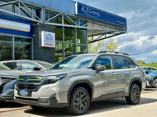 Subaru Forester 2.0 i e-Boxer Field SUV 5dr Petrol Hybrid Lineartronic 4WD Euro 6 (s/s) (136 ps) SUV Hybrid SILVER
