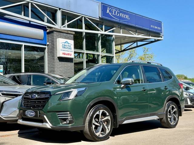 Subaru Forester 2.0 i e-Boxer XE Premium SUV 5dr Petrol Hybrid Lineartronic 4WD Euro 6 (s/s) (150 ps) SUV Hybrid GREEN