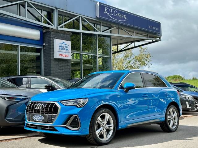 Audi Q3 1.5 TFSI CoD 35 S line SUV 5dr Petrol S Tronic Euro 6 (s/s) (150 ps) SUV Petrol BLUE