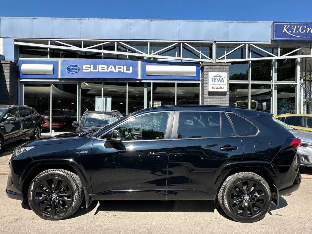 2021 Toyota Rav4 2.5 VVT-h Black Edition SUV 5dr Petrol Hybrid CVT 4WD Euro 6 (s/s) (222 ps)