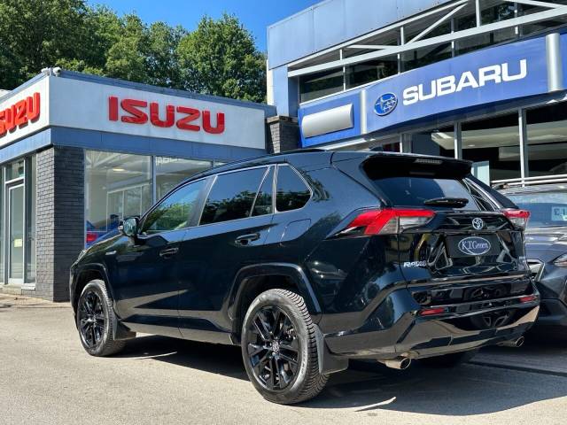2021 Toyota Rav4 2.5 VVT-h Black Edition SUV 5dr Petrol Hybrid CVT 4WD Euro 6 (s/s) (222 ps)