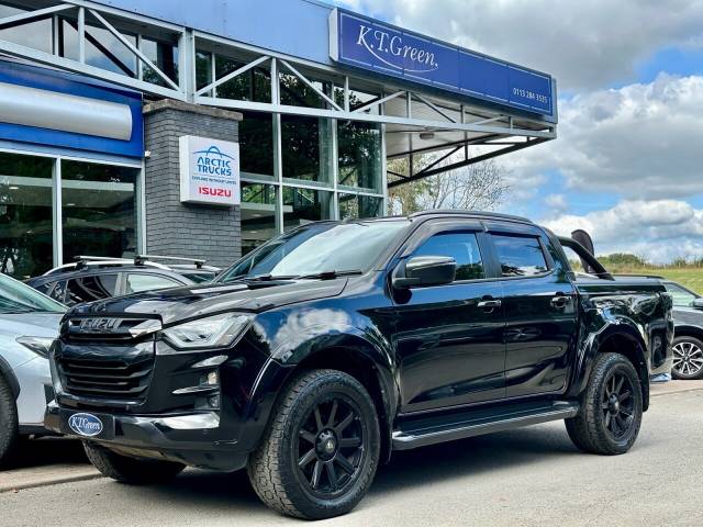 Isuzu D-Max 1.9 TD V-Cross Pickup Double Cab 4dr Diesel Auto 4WD Euro 6 (s/s) (164 ps) Pickup Diesel BLACK